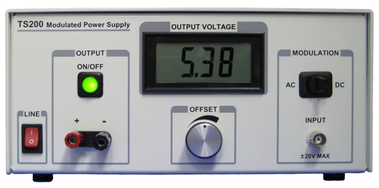 TS200 high voltage amplifier is for amplifying function generators and driving heavy load.