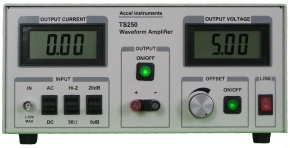 High-voltage function generator by boosting voltage signal.